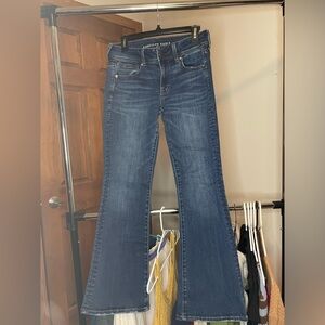 Y2K American eagle boot cut jeans womens size 8 short